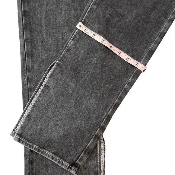 PacSun Womans Jeans Sz 24 Black Wash Low Rise Straight Leg Rigid Denim NEW - Picture 13 of 16